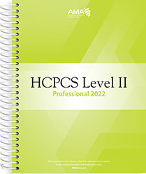 HCPCS 2022 Level II Book Cover