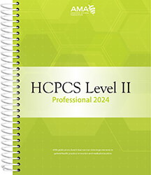 HCPCS 2024 Level II Book Cover