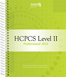 HCPCS 2025 Level II Book Cover