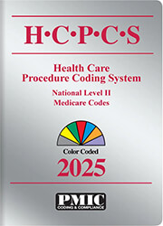 HCPCS 2025 Coder's Choice® Book Cover