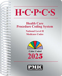 HCPCS 2025 Coder's Choice® Spiral Book Cover