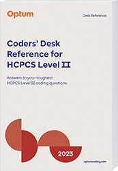 Coders' Desk Reference for HCPCS 2023 Book Cover